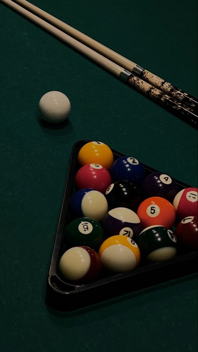 Cue ball close-up